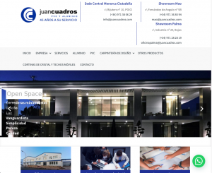 ejemplo pagina web