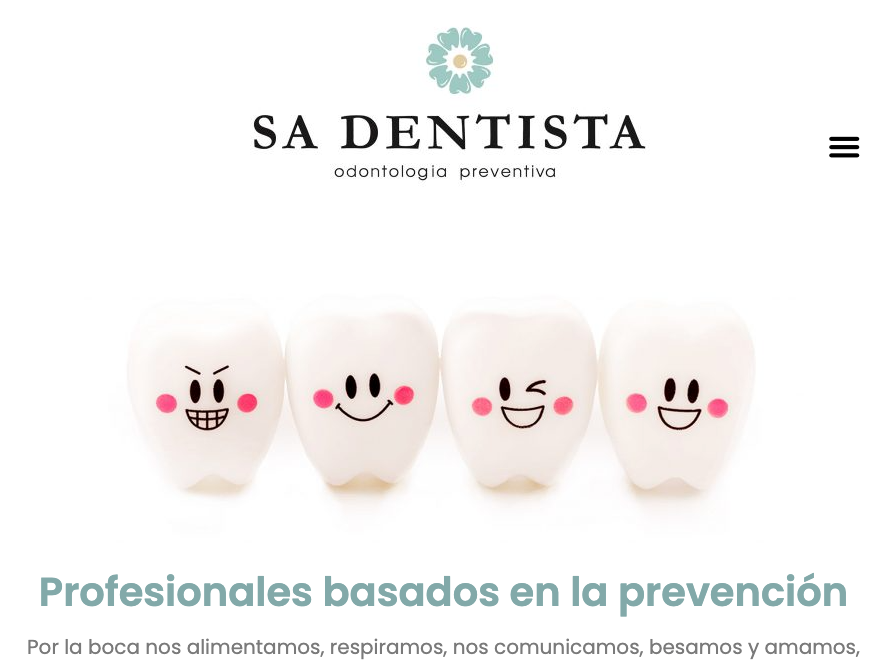 ejemplo dentista web