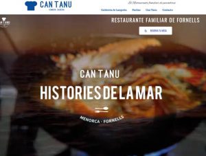 ejemplo web restaurante